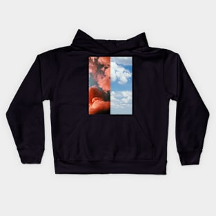 I love clouds Kids Hoodie